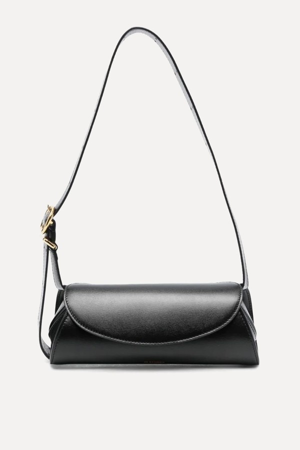 Cannolo Mini Leather Shoulder Bag from Jil Sander