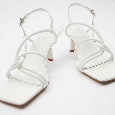 High Heel Sandals With Tube Straps from Zara
