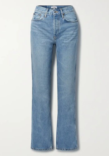 90s High-Rise Straight-Leg Jeans from RE/DONE