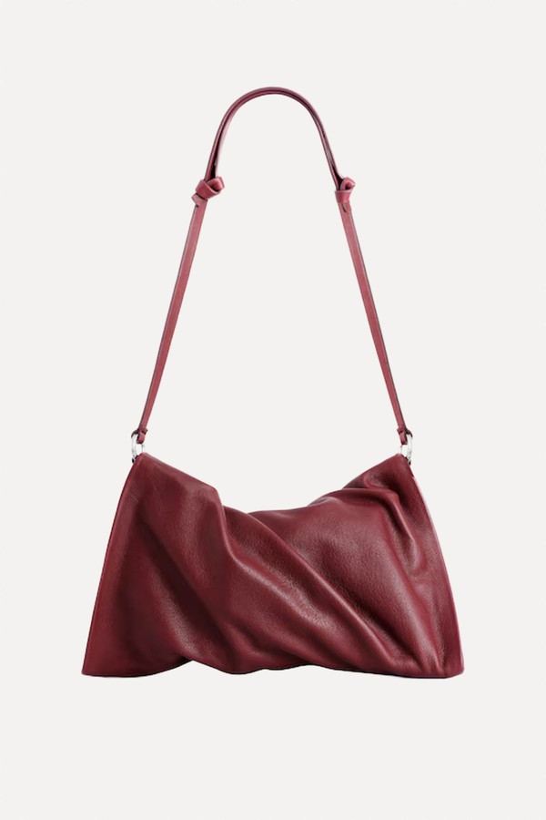 Twisted Mini Clutch Bag from  COS