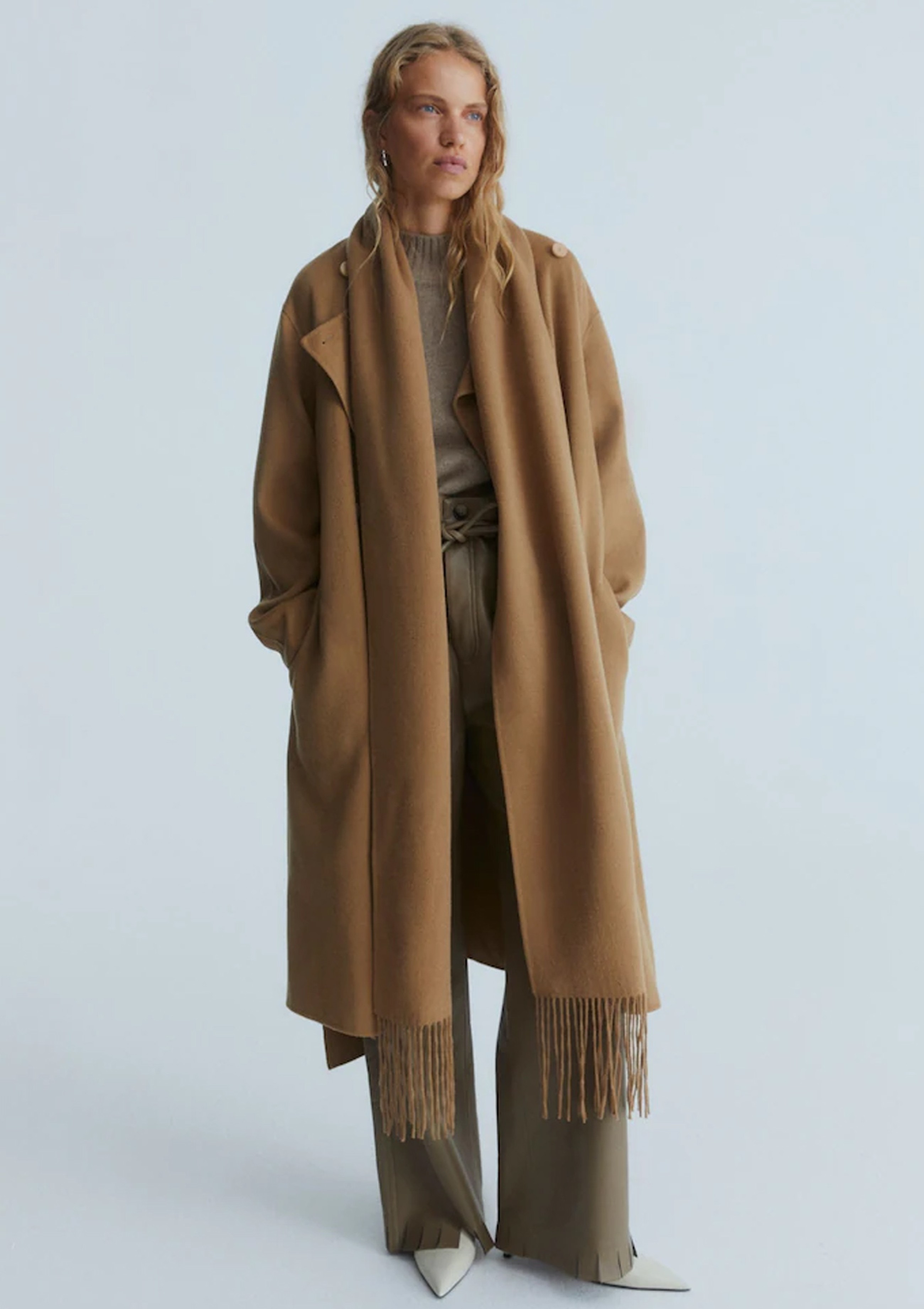 Lepage Double Face Wrap Coat from Joseph