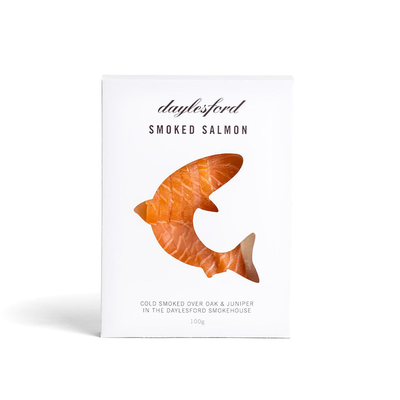 Smoked Salmon Sashimi Style from Daylesford