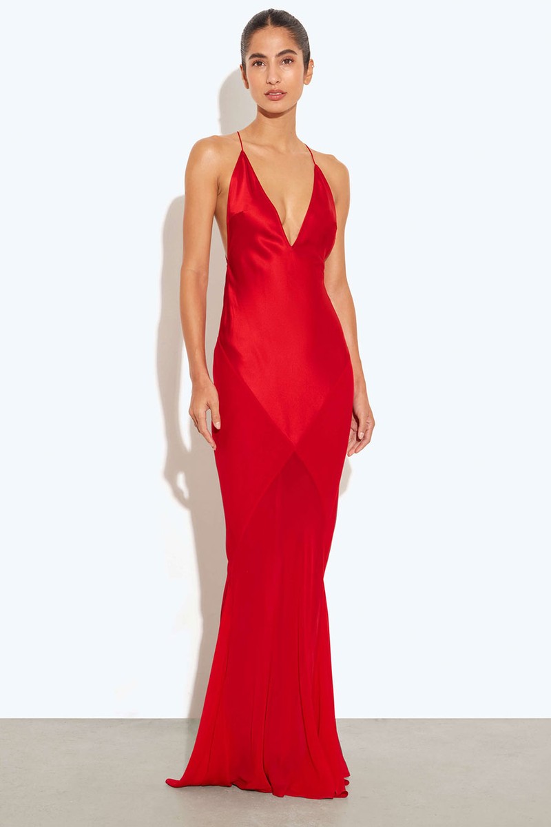 Lotus Slip Dress from Rat & Boa