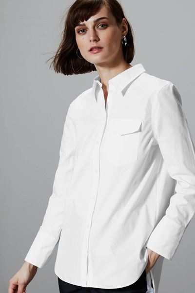 Pure Cotton Button Detailed Shirt from Marks & Spencer