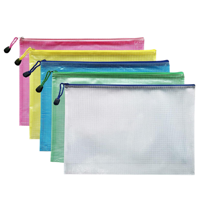 A4 Plastic Zip Wallets from HiChange