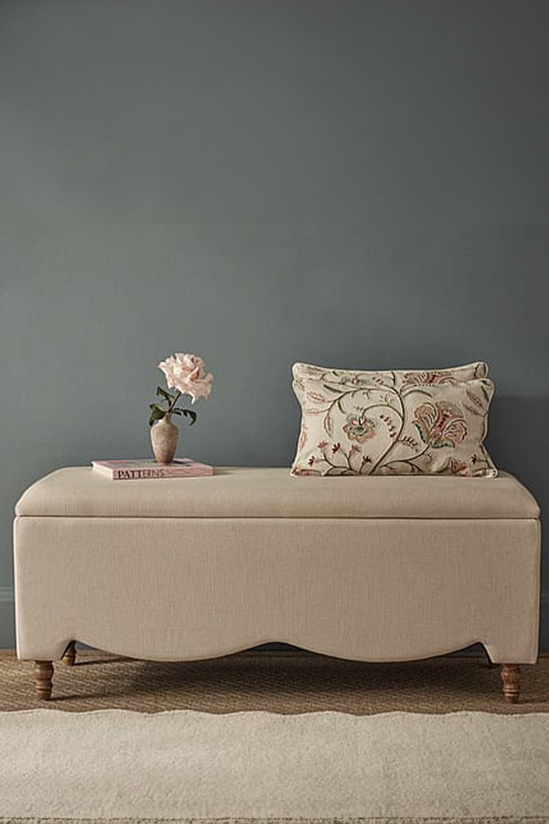 Love Story Storage Ottoman from French Bedroom