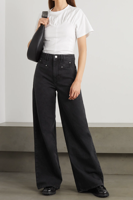 Lemony High-Rise Flared Jeans from Isabel Marant