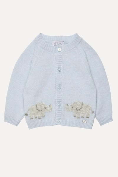 Baby Elephant Cardigan from Lapinou