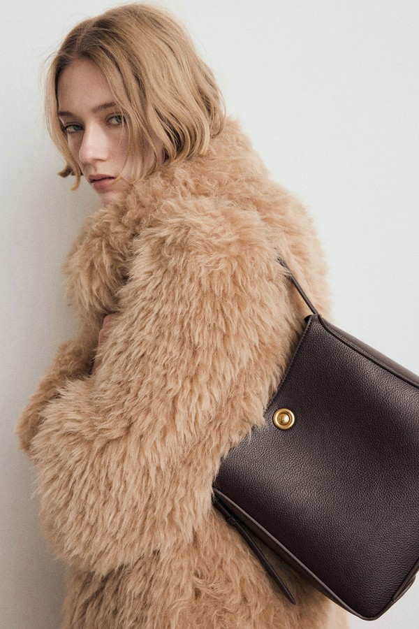 Medium Bucket Bag With Metal Detail