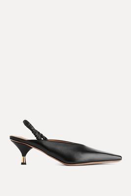 Slingback Leather Pumps   from ARKET