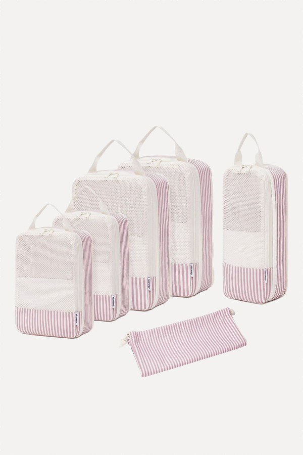 Set Of 6 Compression Packing Cubes from Narwey
