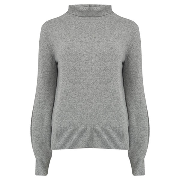 Bishop Sleeve Turtleneck Jumper from Vince