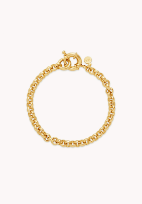 Rolo Chain Bracelet In Gold