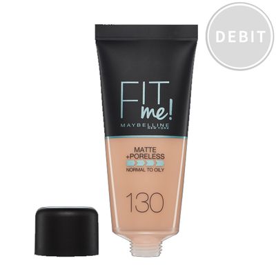 Fit Me Matte + Poreless Liquid Foundation from Maybelline