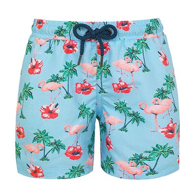 Flamingo Swim Shorts from Sunuva