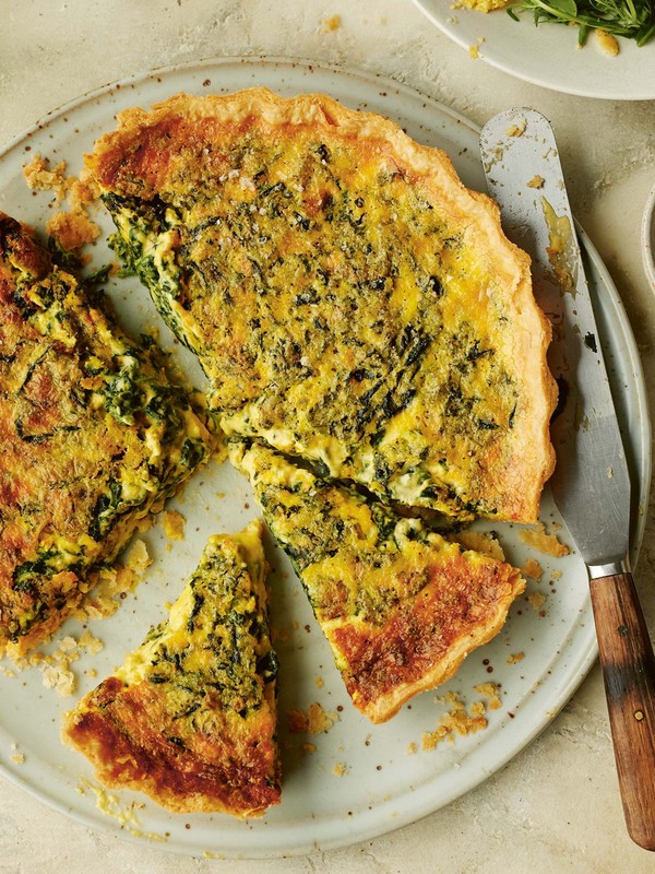 Parmesan & Spinach Tart