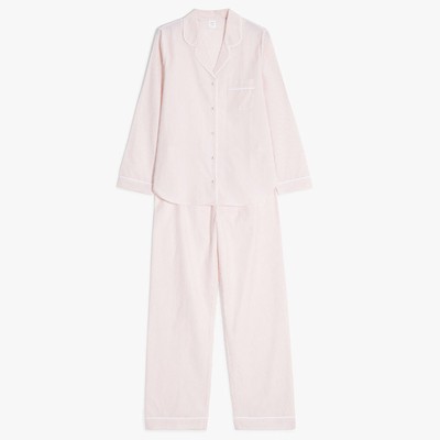 Lucia Yarn Dye Stripe Cotton Pyjama Set from John Lewis