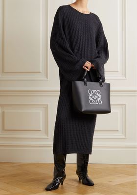 Cable-Knit Cashmere Midi Dress from Totême