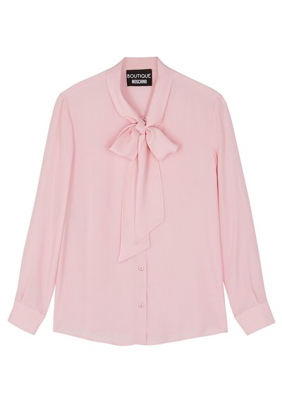 Pink Crepe Blouse from Boutique Moschino