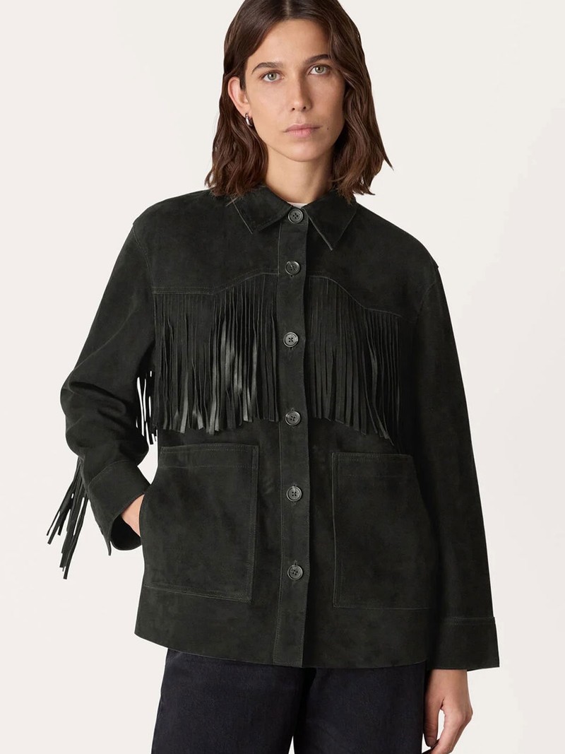 Tassel Suede Jacket