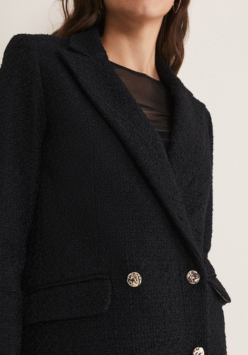 Textured Double Breasted Blazer from Phase Eight