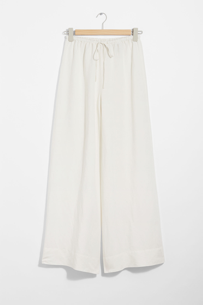 Relaxed Drawstring Trousers