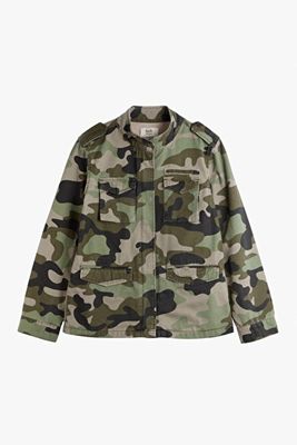 Camo Military Jacket from HUSH
