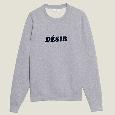 Embroidered Cotton Sweatshirt from Sandro