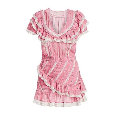 Bonita Ruffles And Lace Dress from Love Shack Fancy 