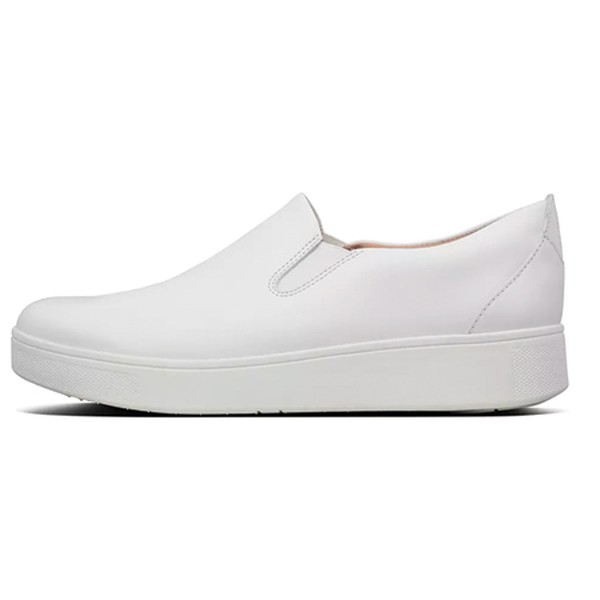 Leather Slip-On Trainers