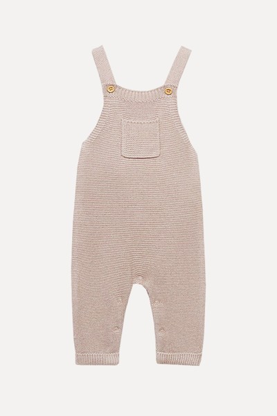 Baby Brest Knitted Dungarees from Mango