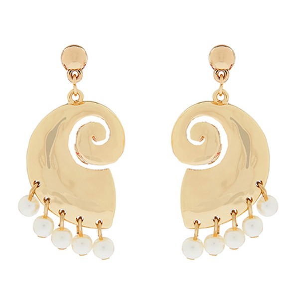 Conch & Pearl Earrings from Accessorize