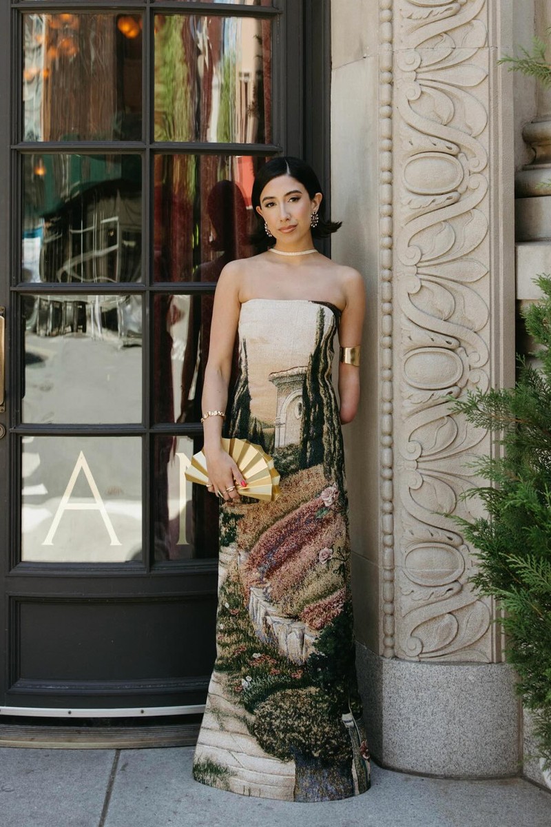 Italy In Summer Tapestry Gown