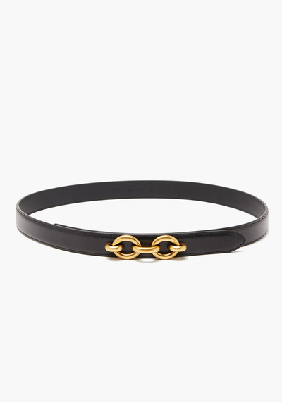 Maillon Leather Belt from Saint Laurent