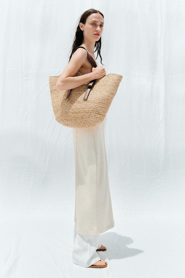 Braided Shopper Bag from ZARA