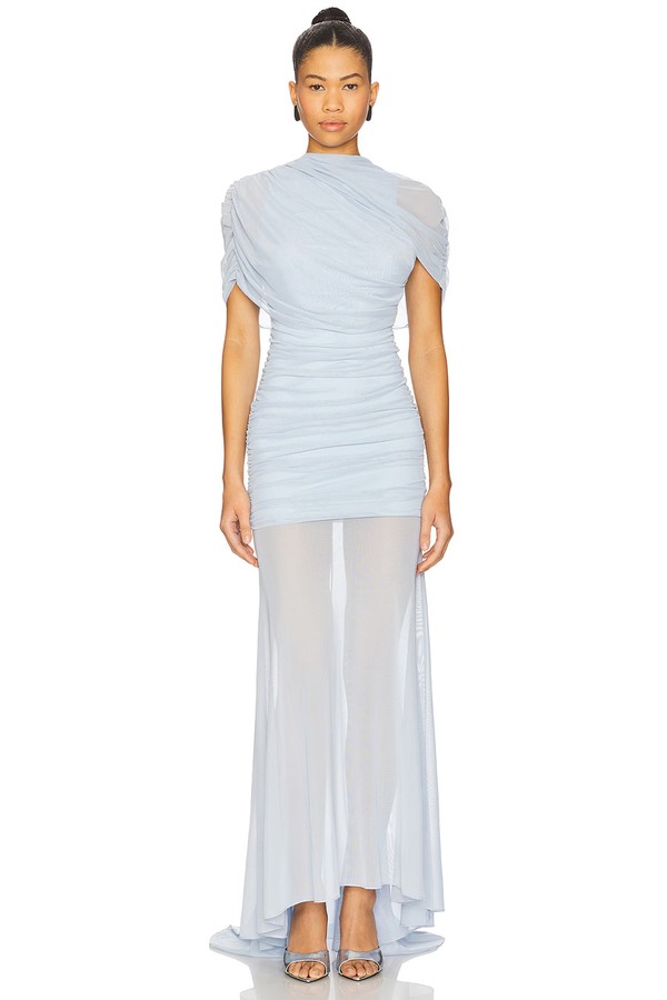 Evianna Mesh Gown from Amanda Uprichard x Revolve