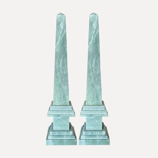 Set Of 2 Obelisks In Marble from Donna Plebiscita