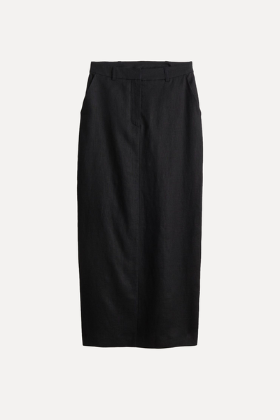 Linen Pencil Skirt from H&M