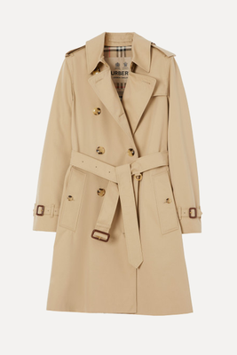 Mid-Length Kensington Heritage Trench Coat from Burberry
