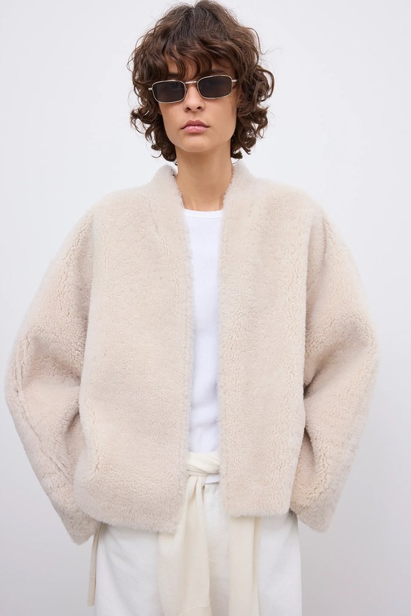 Short Shearling Jacket from House Of Dagmar