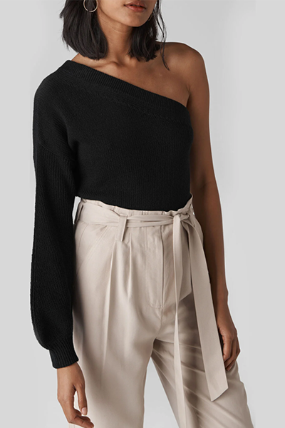 One Shoulder Blouson Knit from Whistles