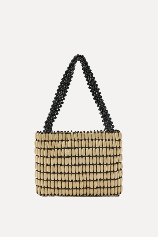 Wooden Bead Mini Bag from Zara