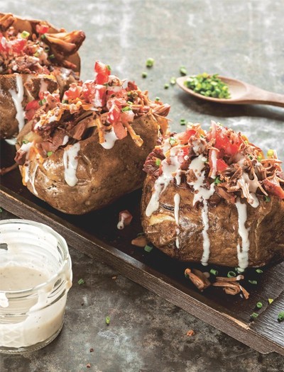 Loaded BBQ Potatoes