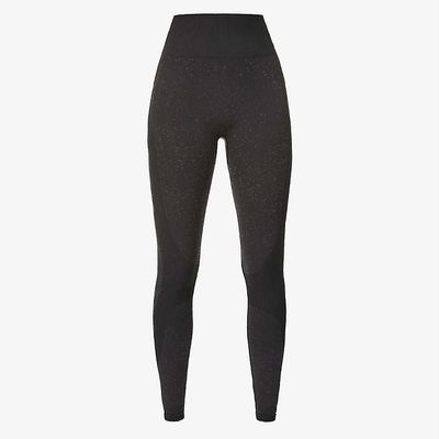 Ardmore Snakeskin-Print High-Rise Thermal Leggings from Varley