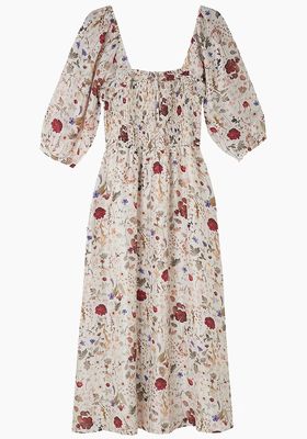 Matilda Dress Pressed Floral Ivory from Lily & Lionel