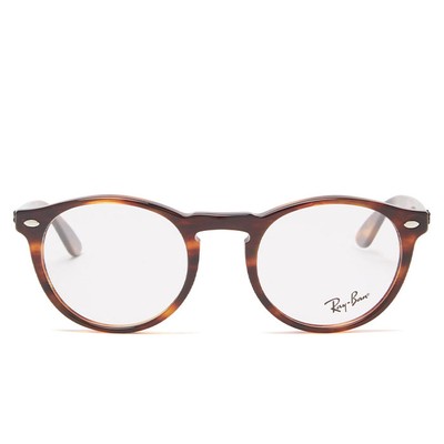 Round Tortoiseshell-Acetate Glasses from Ray-Ban