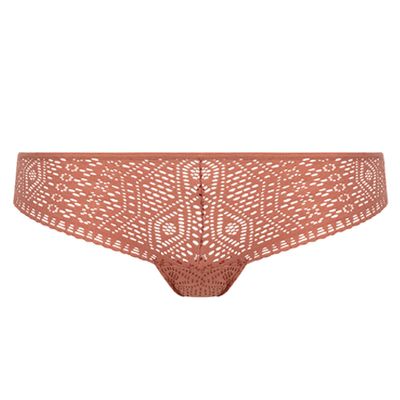 Holala Mid-Rise Stretch-Lace Tanga Briefs from Passionata