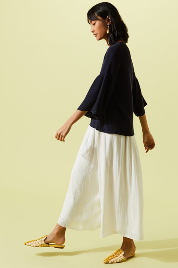 Gathered Sleeve Jumper from Jigsaw