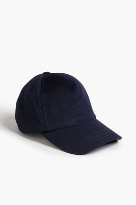 Logo-Embroidered Wool And Cashmere-Blend Felt Baseball Cap from Frame