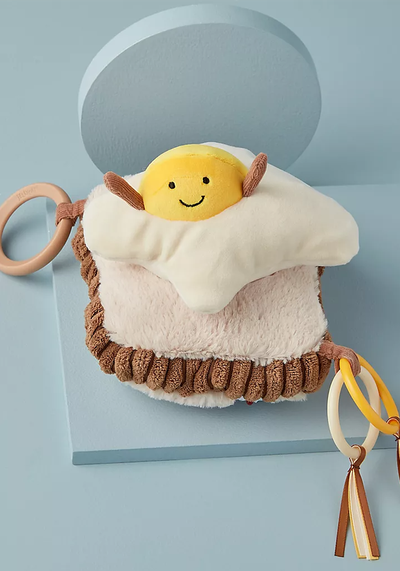 Egg On Toast Activity Plush Toy